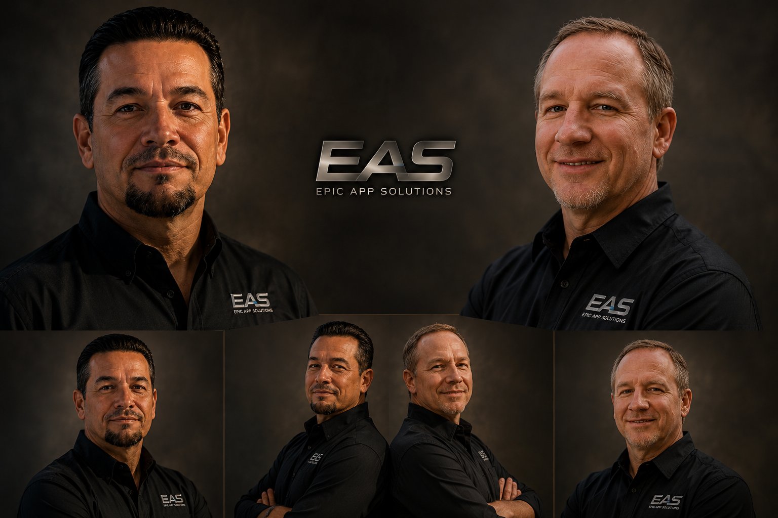 Jade Chancey and Tim Calabro, Epic App Solutions founders, in Oakdale, California