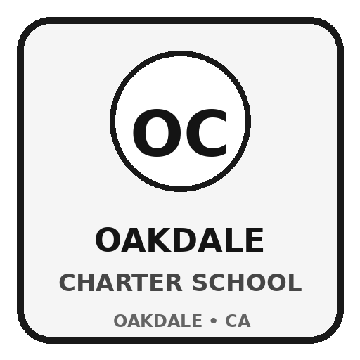 Oakdale Charter School identity tile