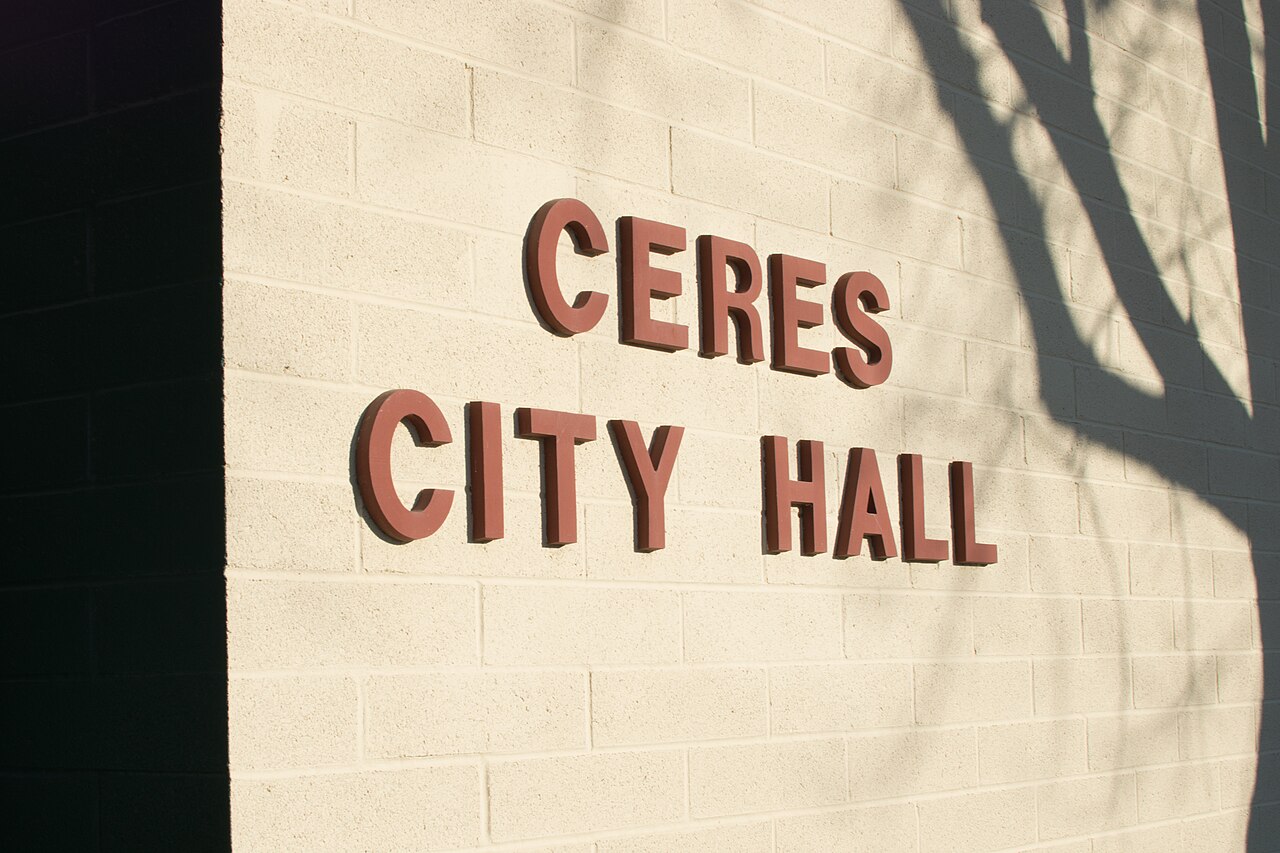 Ceres City Hall — cover of WELCOME Ceres, the Ceres California city magazine