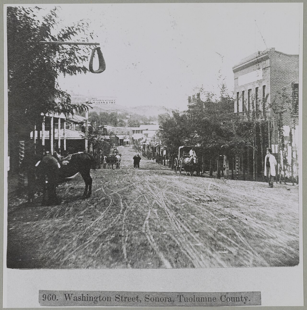 Washington Street, Sonora — cover of WELCOME Sonora, the Sonora California city magazine