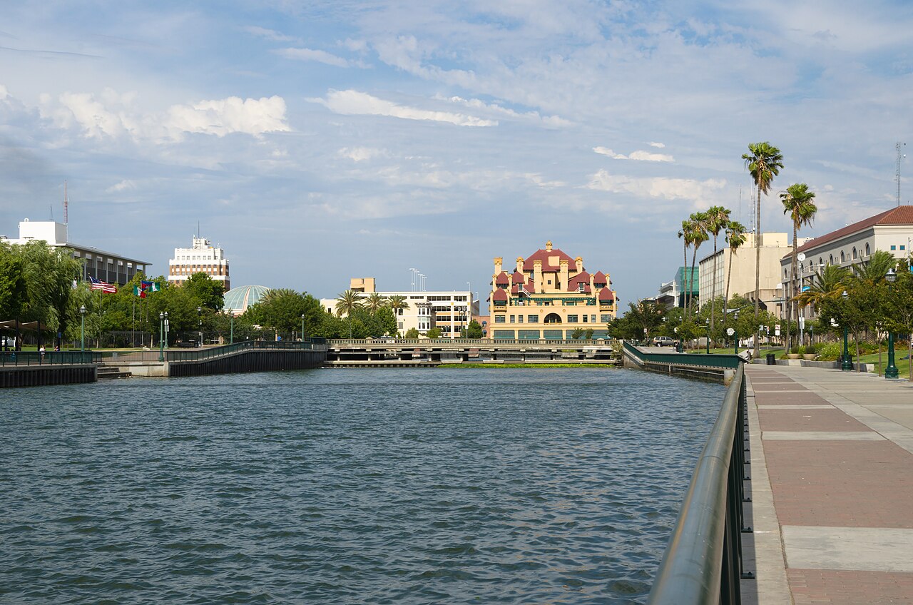 Downtown Stockton skyline — cover of WELCOME Stockton, the Stockton California city magazine