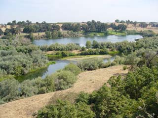 The Tuolumne River at Waterford — cover of WELCOME Waterford, the Waterford California city magazine
